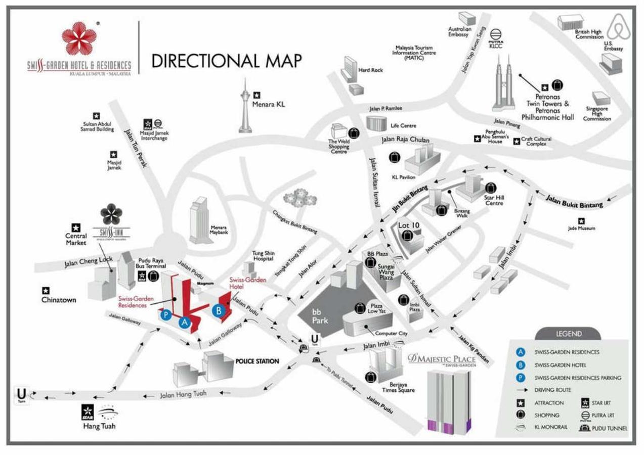 Swiss-Garden Residences Bukit Bintang Kuala Lumpur Zewnętrze zdjęcie